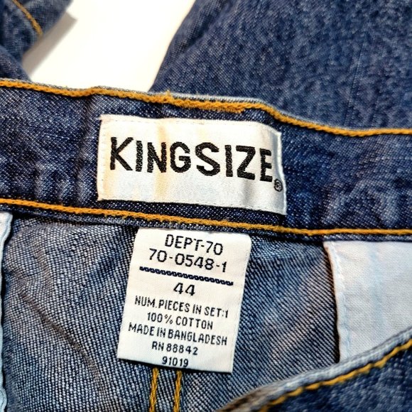 King Size Brand Mens Cargo Shorts Size 44 Elastic on Sides of Waist Band EUC - Picture 5 of 5